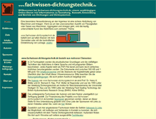 Tablet Screenshot of fachwissen-dichtungstechnik.de